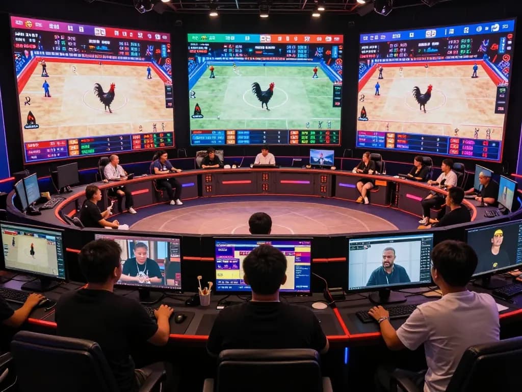 Experience the excitement of con gà đen live streaming for thrilling online cockfight betting.