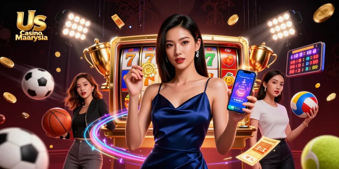 Experience the thrill of Us Casino Malaysia with immersive slot games and dynamic sports action.