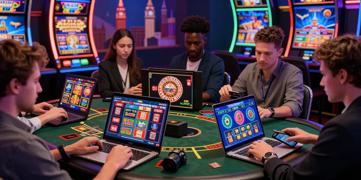 Engaging online gaming experience at credit card casinos showcasing dynamic players and modern technology on https://alsbury.co.uk/ with vibrant casino visuals.
