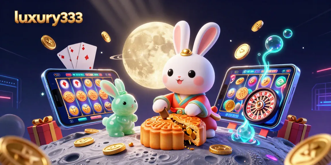 luxury333 godaan dunia kasino dengan kelinci bulan dan permainan slot yang berputar