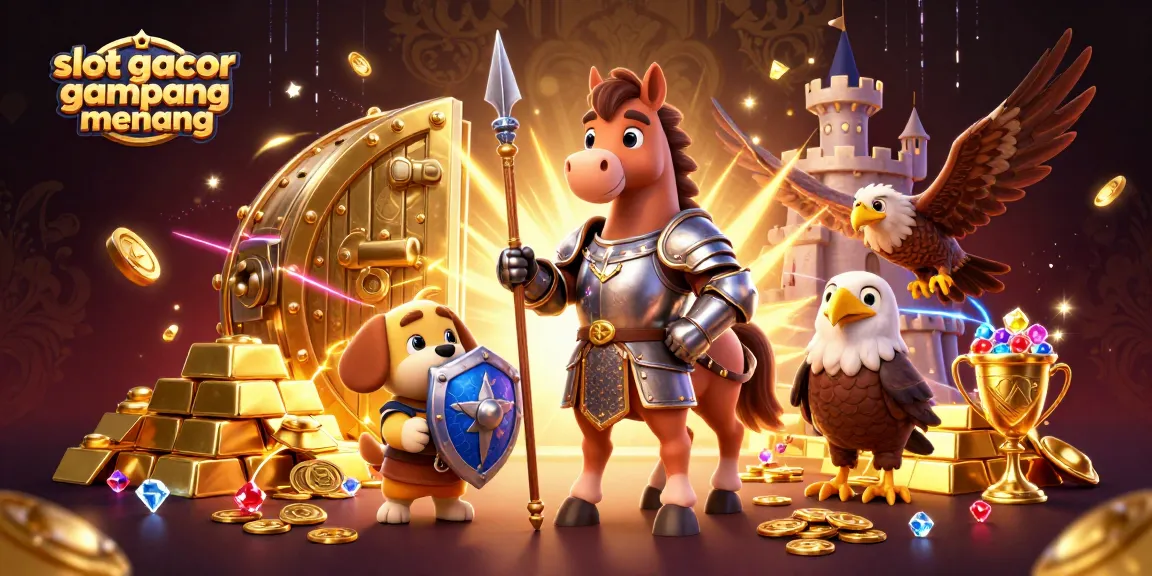 Spin the reels in an exciting slot gacor gampang menang world with treasure and knights!