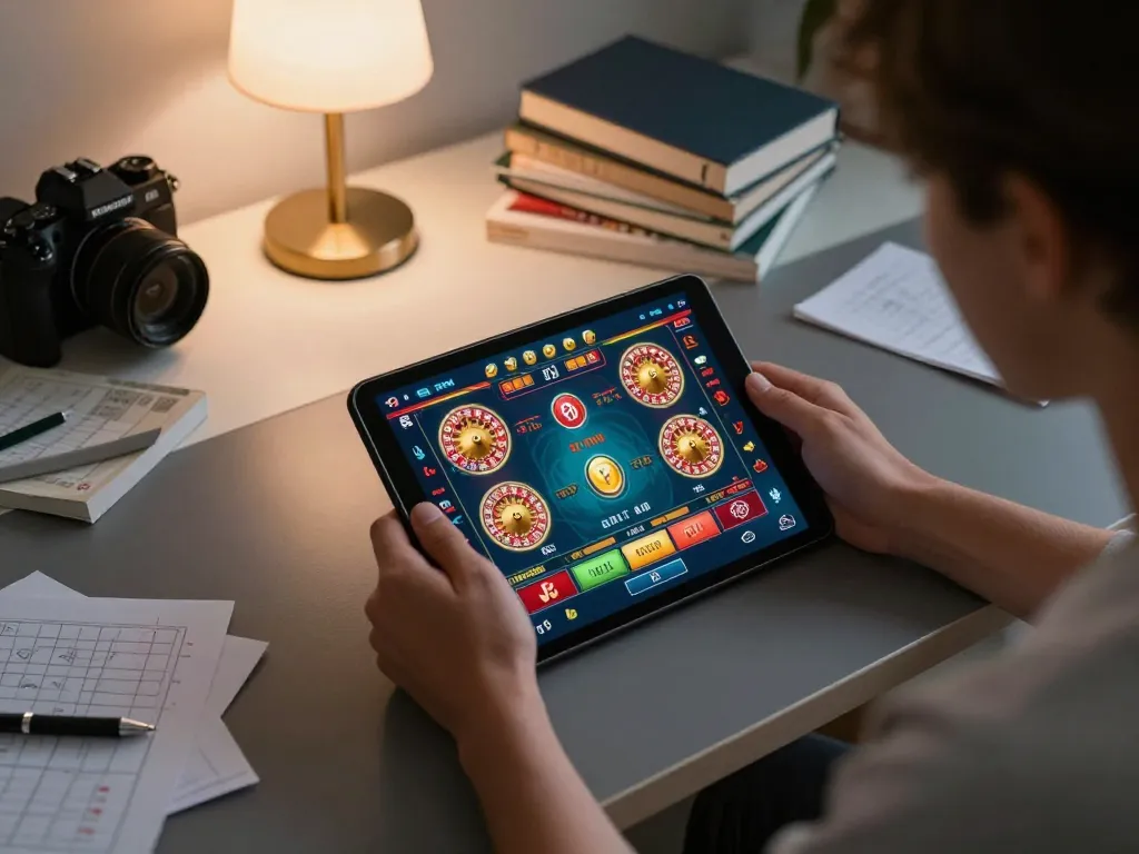 Engaged user playing MM88 TODAY in exciting online casino game interface.