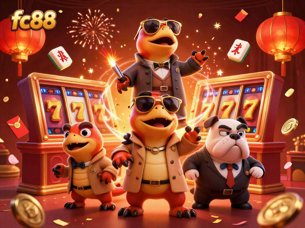 Experience thrilling gameplay with fc88's dynamic slot machines and casino excitement.