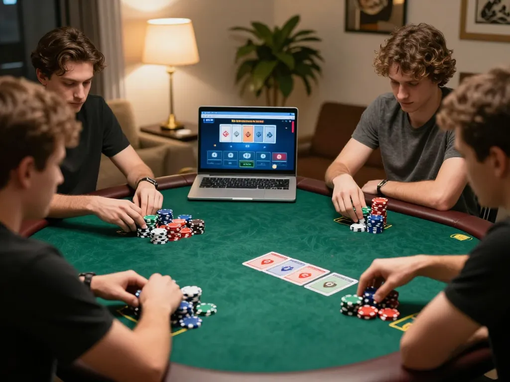 Visual menarik dari permainan poker online yang menampilkan dasi4d link alternatif untuk taruhan strategis