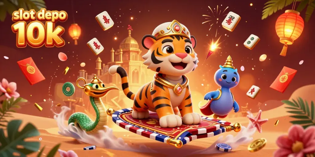 Menangkan jackpot di slot depo 10k, menikmati permainan slot berkualitas tinggi dan berkesempatan meraih maxwin.