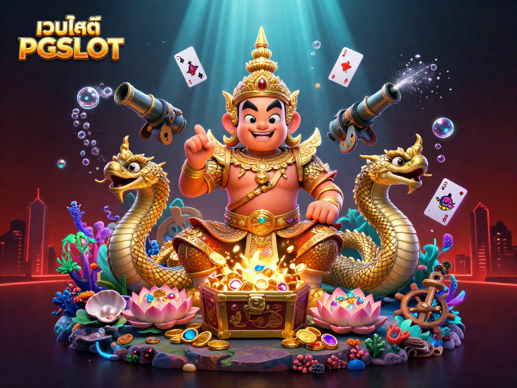 เว็บไซต์ PGSLOT ประสบการณ์การเล่นเกมสล็อตออนไลน์แบบปังๆ ร่วมสนุกไปกับความโชคดี!