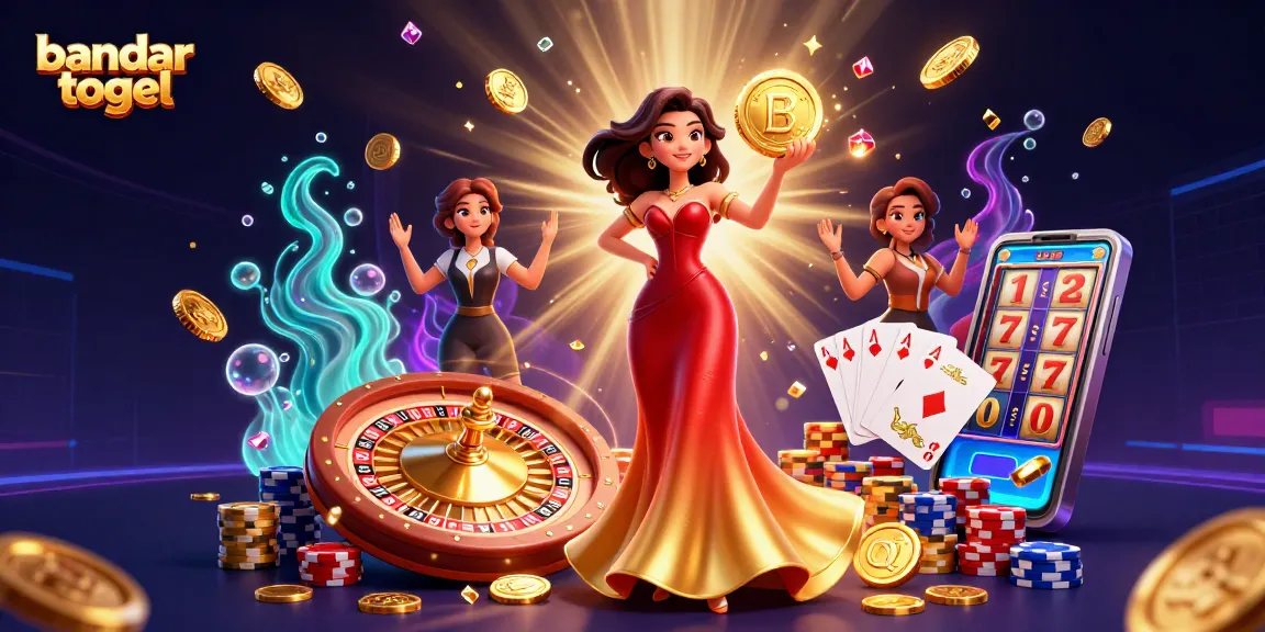 Ikut serta dalam bandar togel dengan elemen permainan yang dinamis dan koin emas yang berkilauan.
