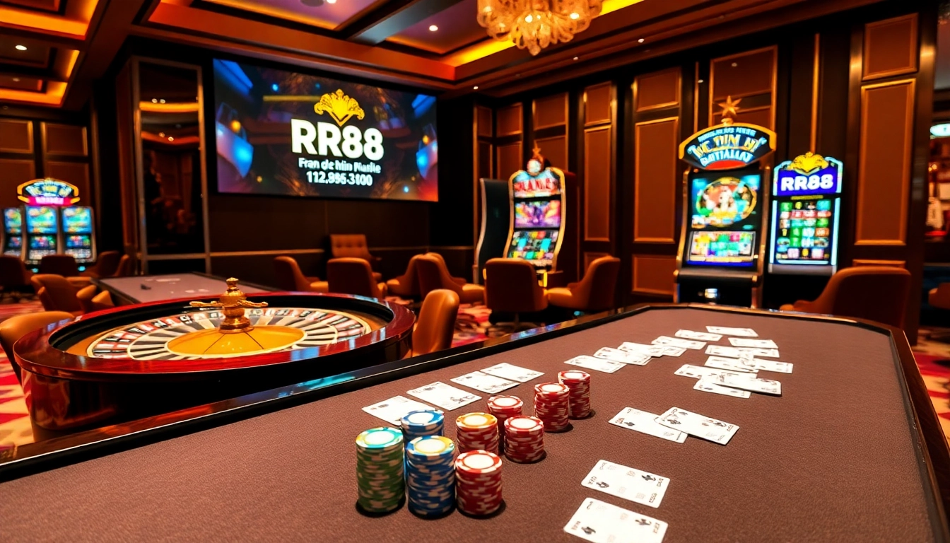 Experience the thrill of gambling at Trang chủ RR88 with vibrant games and promotions.