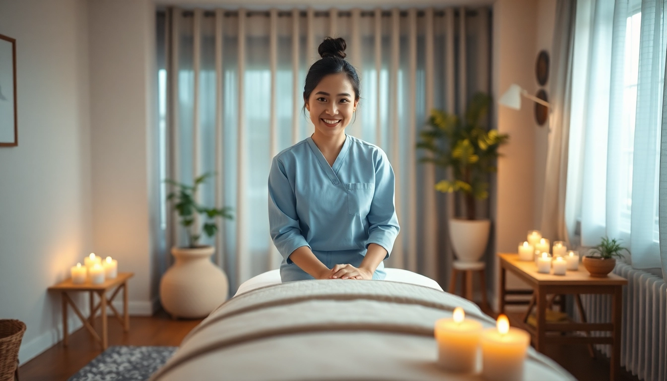 Enjoy peace and relaxation with 평택출장마사지 from a professional therapist in a serene home setting.