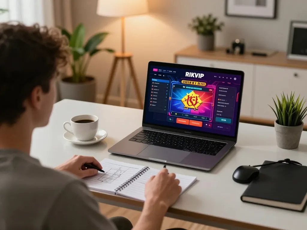 Engage with RIKVIP through thrilling online gameplay at https://tairikvip.co, showcasing vibrant gaming interfaces.