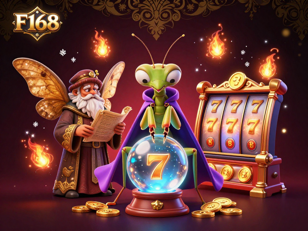 Experience the captivating world of F168 with dynamic slot games and engaging characters.