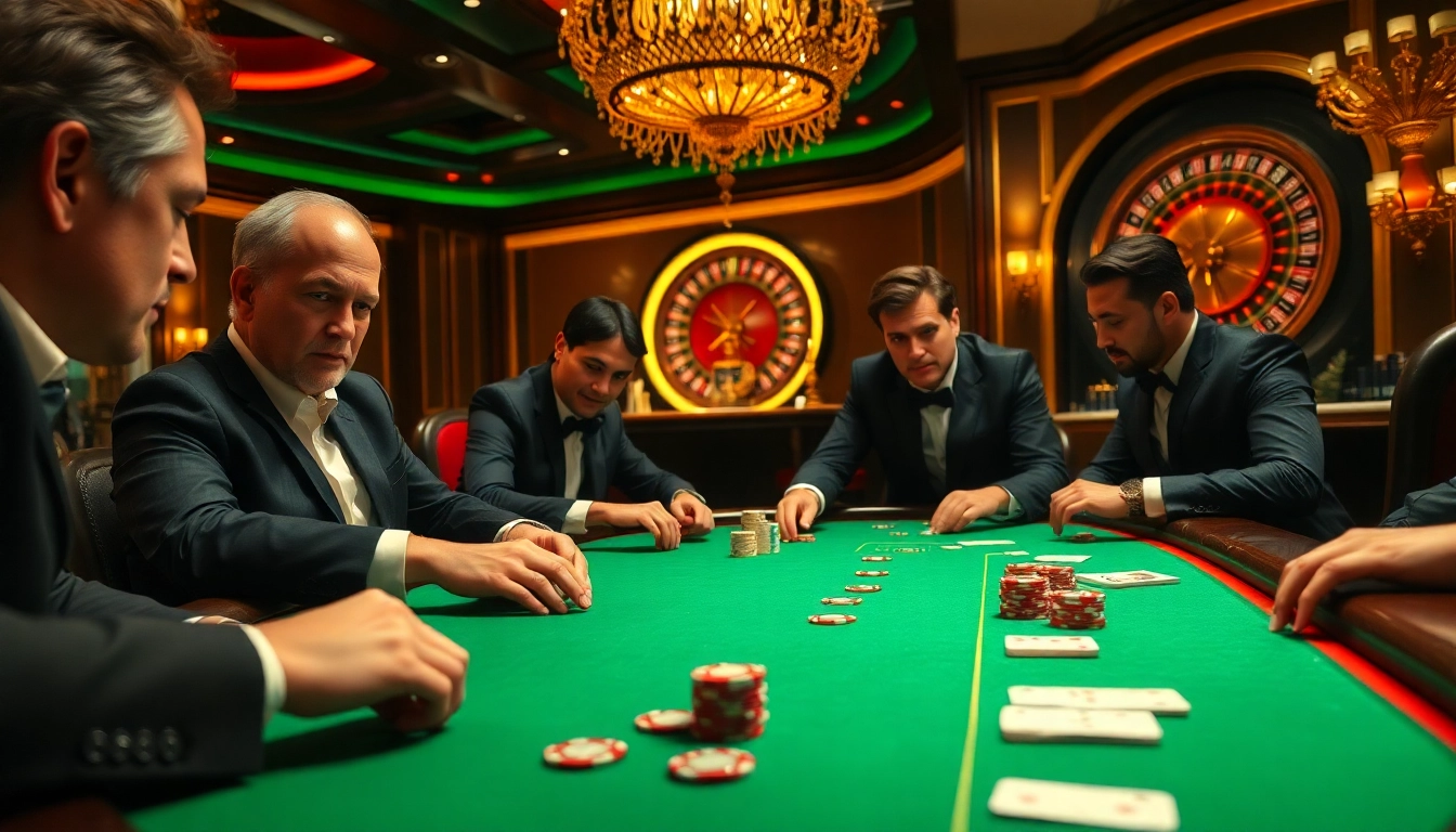 Experience the thrill of high-stakes gaming at lv88.com with poker players in action.