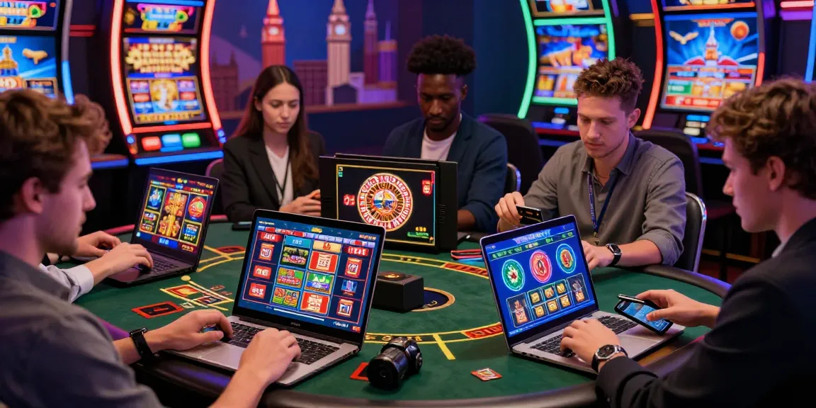 Engaging online gaming experience at credit card casinos showcasing dynamic players and modern technology on https://alsbury.co.uk/ with vibrant casino visuals.