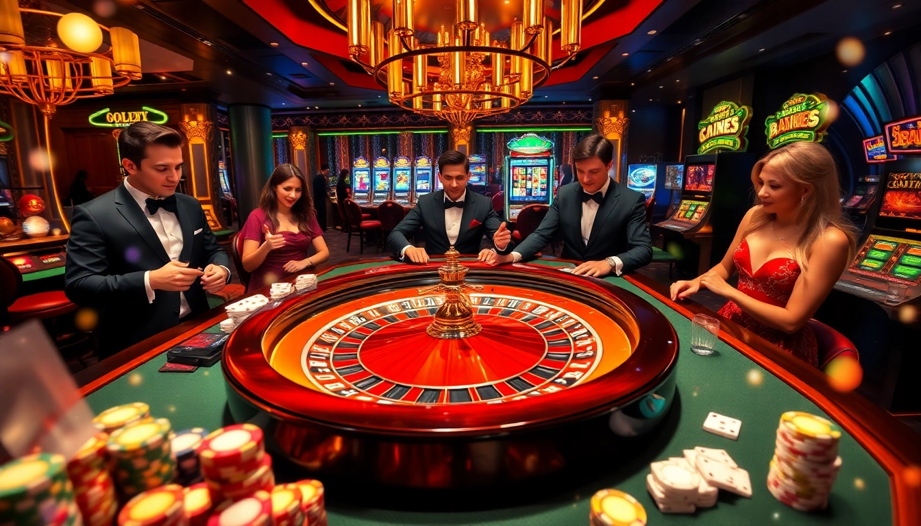 Experience thrilling casino action with roulette and excited players at https://bem88.com's high-stakes tables.