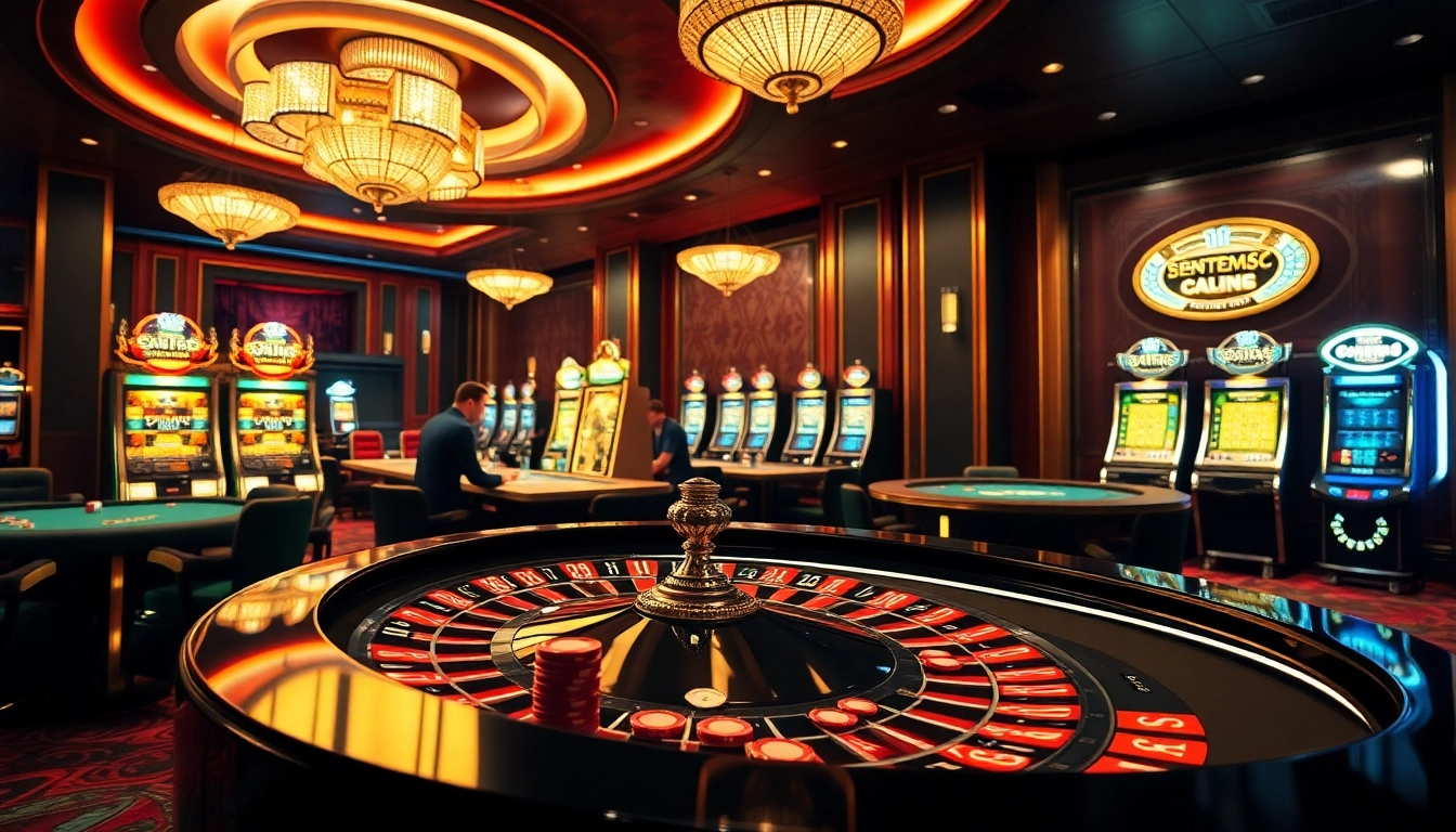 SODO66 players strategizing at a dynamic poker table in an upscale casino atmosphere.