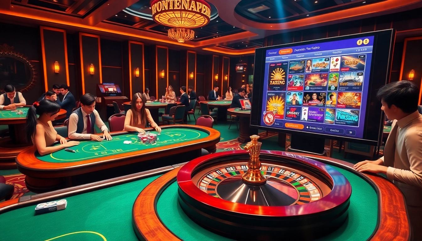 Experience the excitement of gambling at https://kuwinblog.com/ with a vibrant online casino scene featuring roulette and card games.