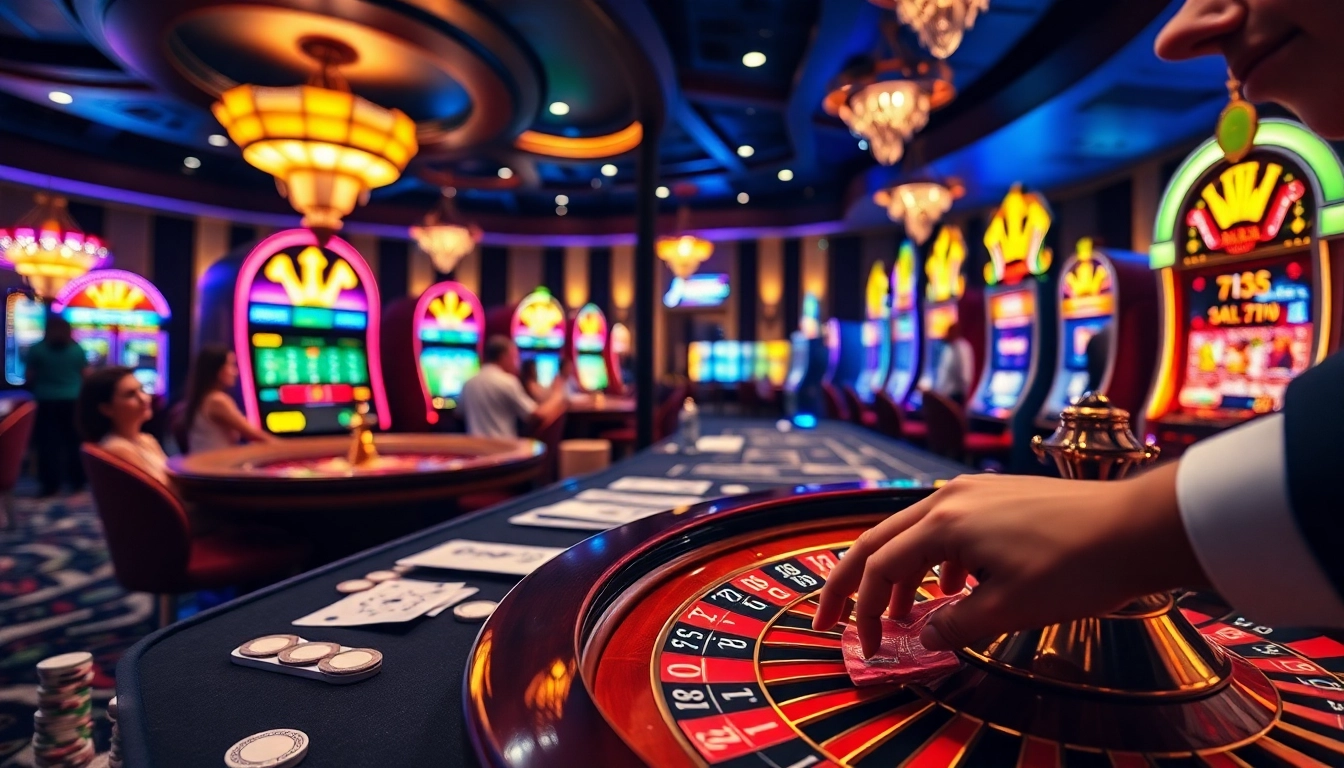 Petaruh taruhan tinggi mencari 'datuk win' di meja roulette yang elegan dalam kasino mewah.