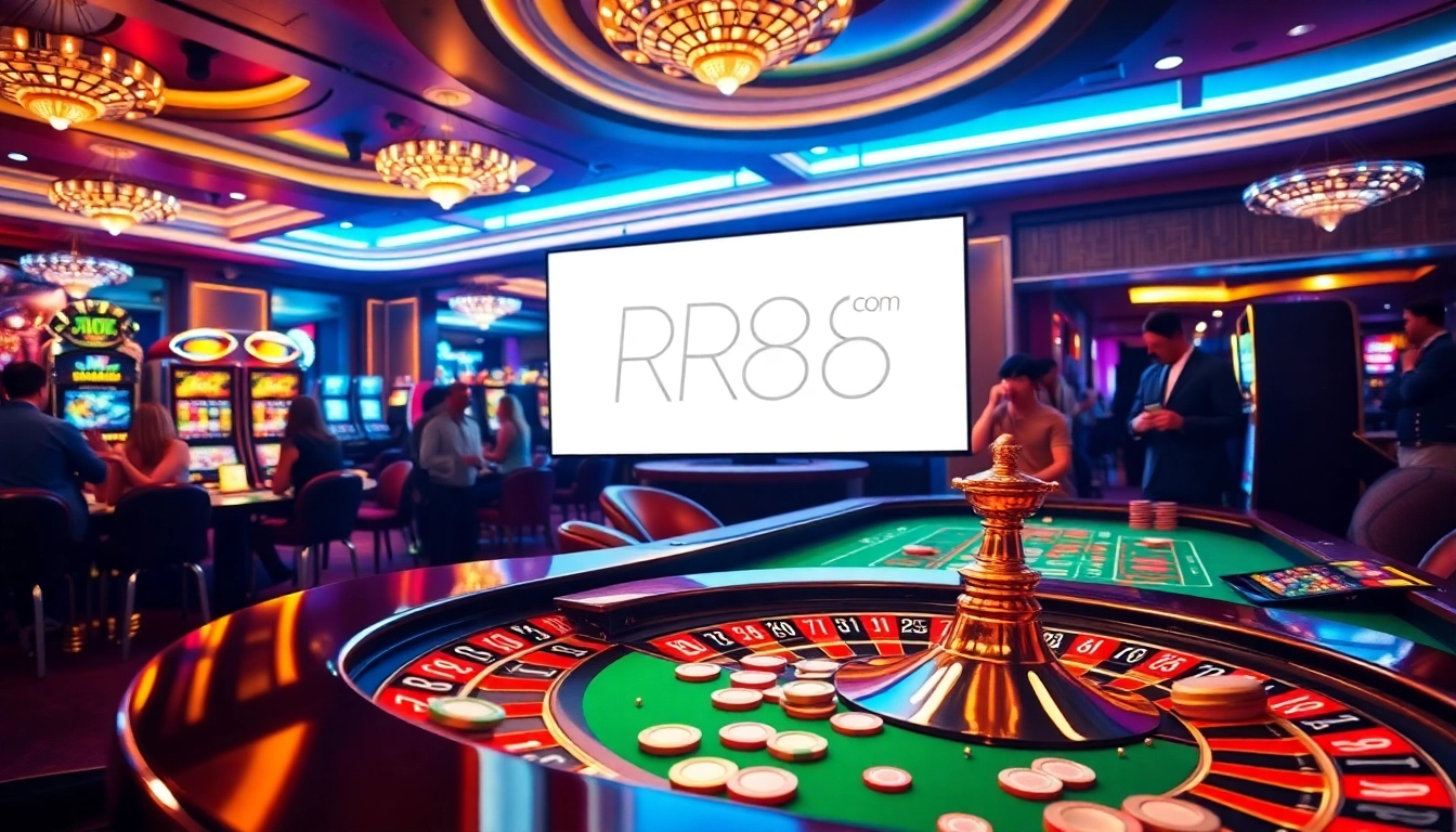 Experience the excitement of rr88 com with thrilling gambling action at a vibrant casino.