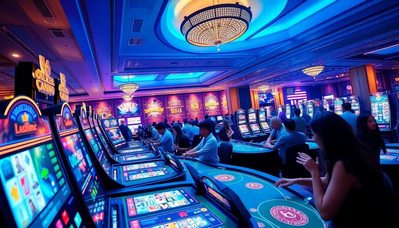 Experience the excitement of online gaming with uu88's vibrant casino atmosphere.