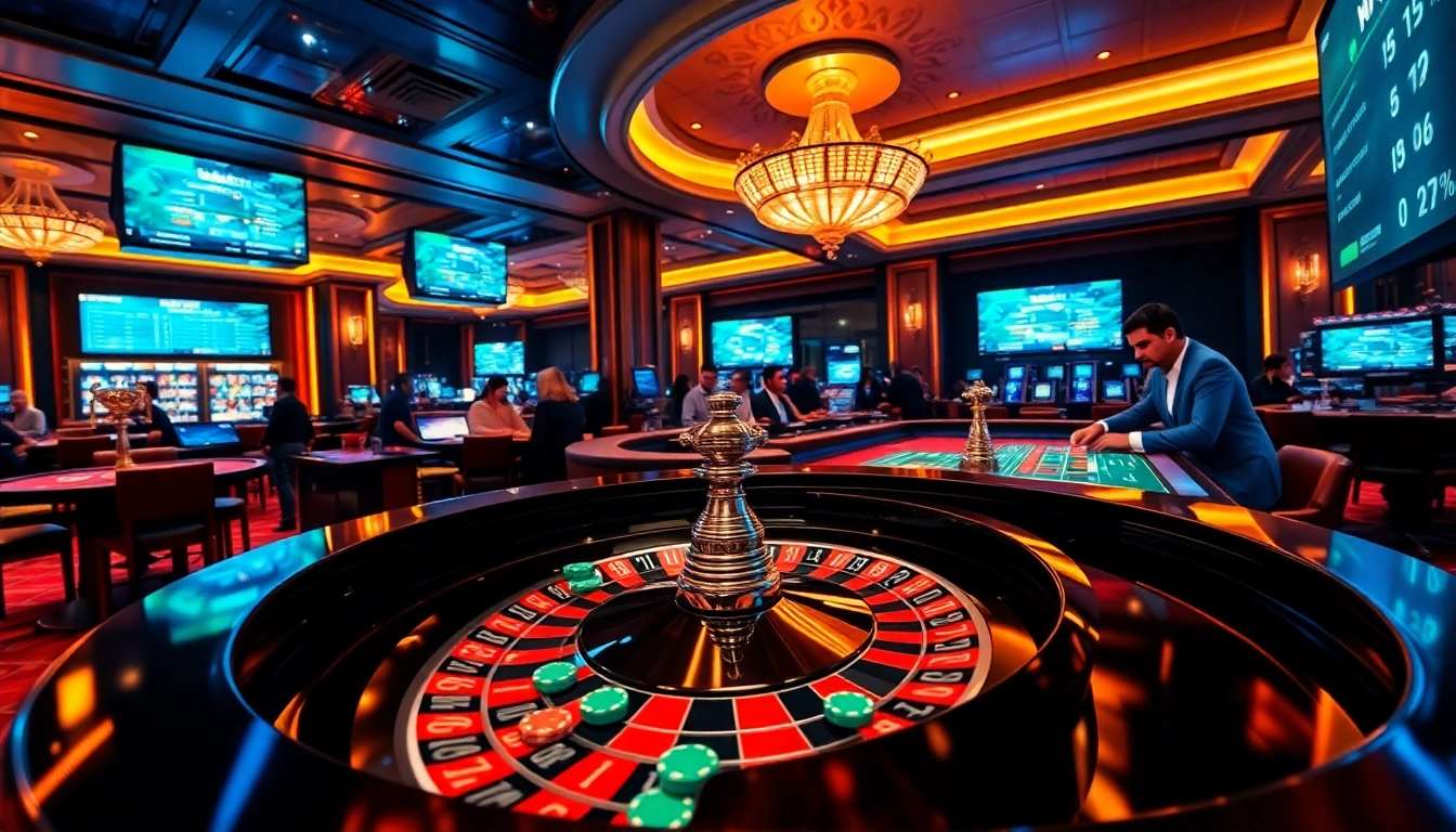 C168 players engaging in an exciting live dealer game with a roulette wheel and colorful betting chips.