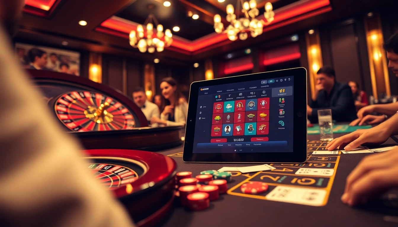 Engaged gamblers playing at a luxurious table game inspired by https://www.bdtk66.my/.