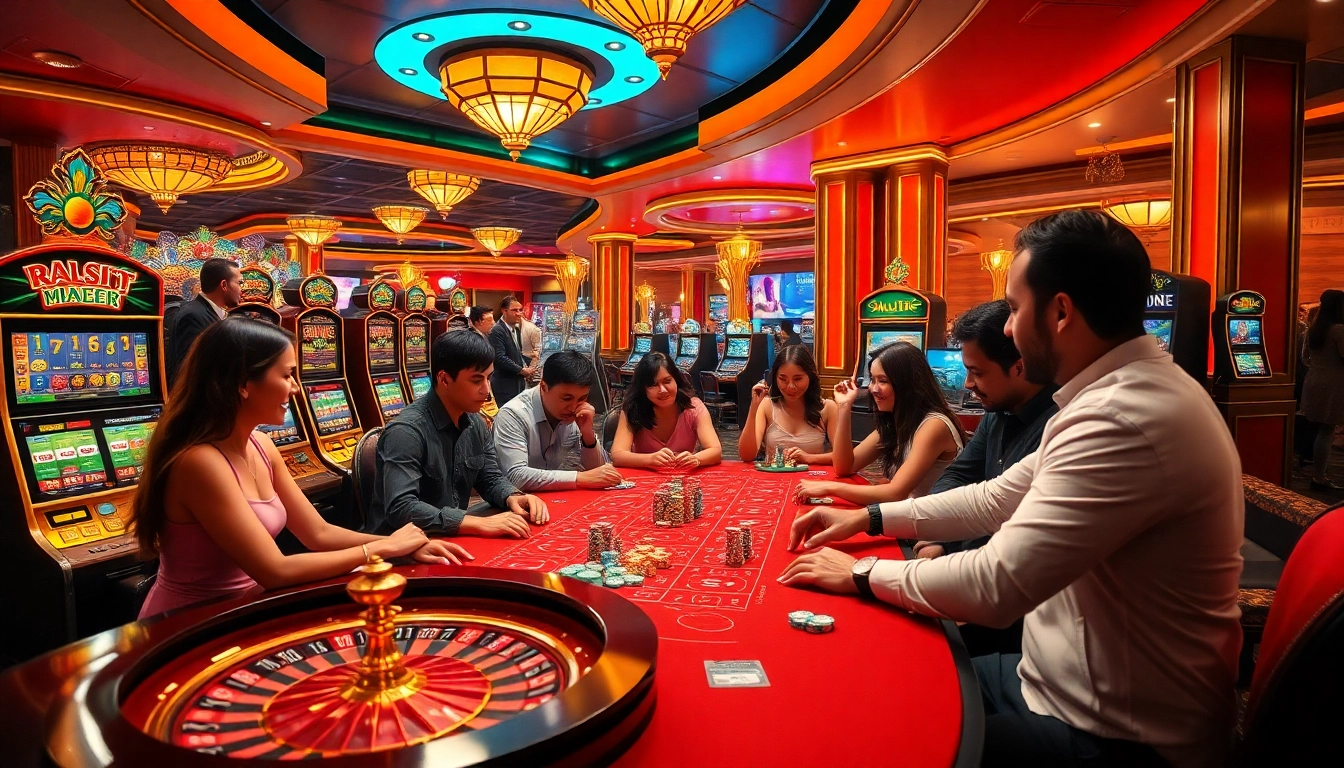 Experience thrilling gameplay at tg88 casino with exciting slot machines and vibrant gaming tables.