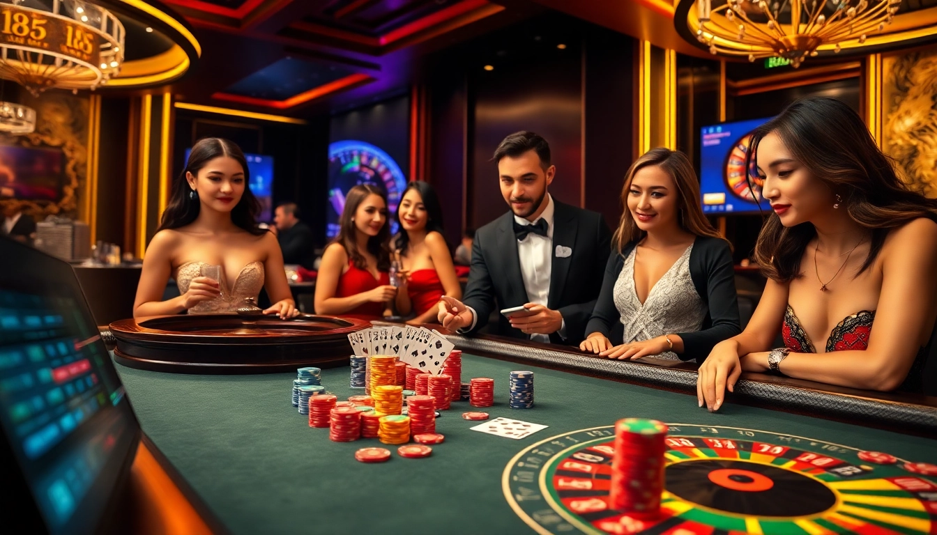 Experience high-stakes excitement at xx88's luxurious casino table with vibrant poker chips and cards.