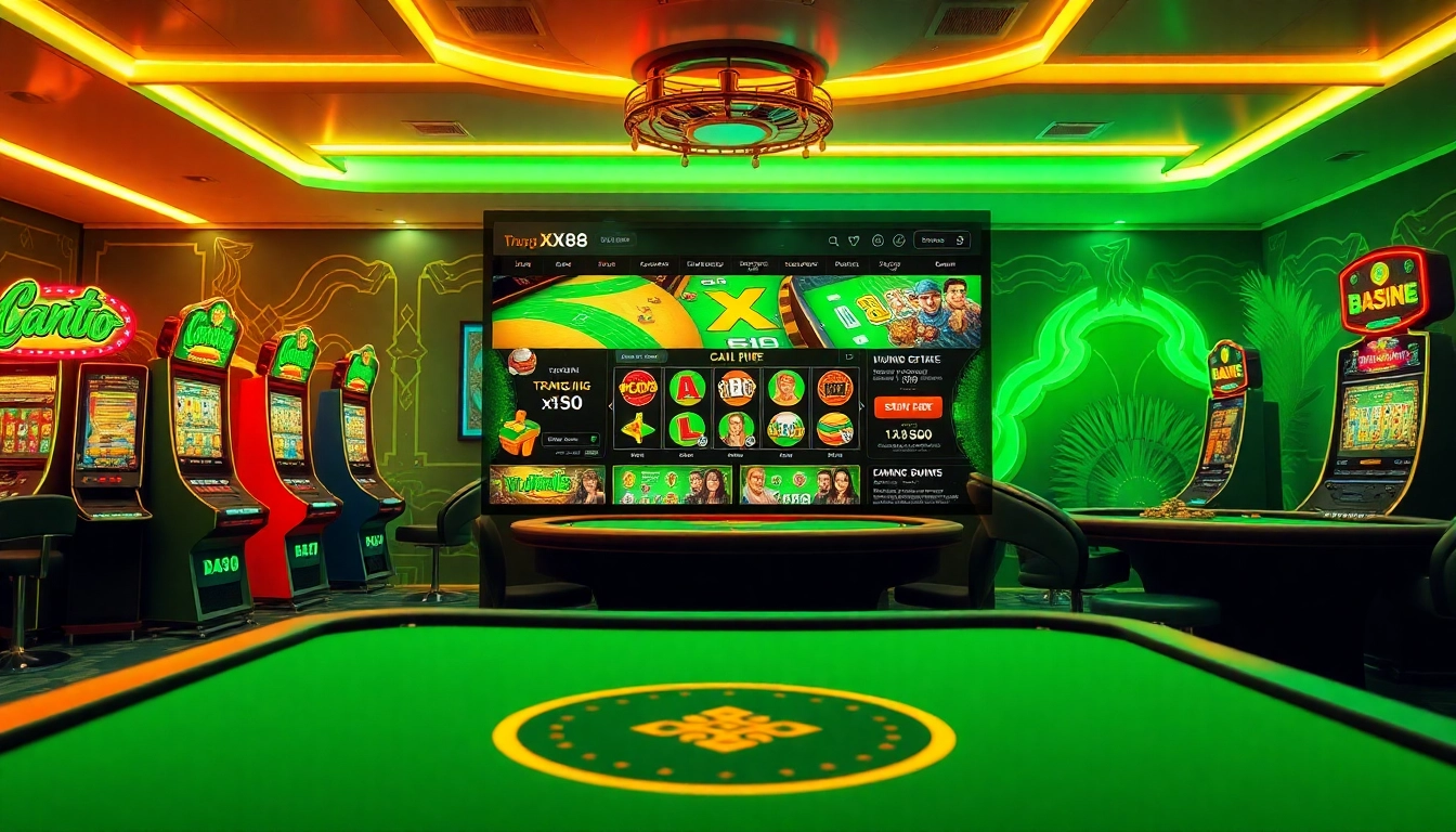 Experience the thrill of gambling with trang chủ xx88 featuring modern casino elements and exciting betting options.
